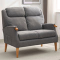 Lisbon 2 Seater Sofa Grey