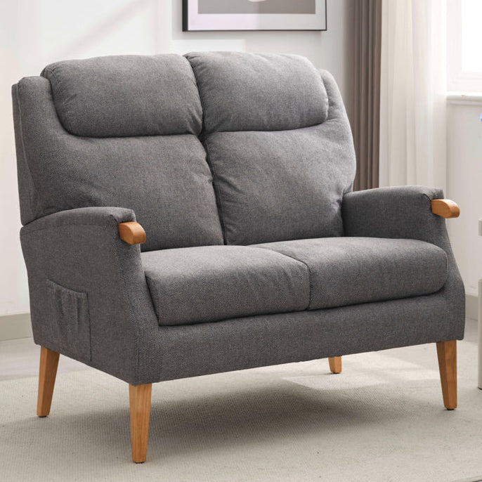 Lisbon 2 Seater Sofa Grey
