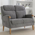 Lisbon 2 Seater Sofa Steel Blue
