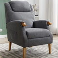 Lisbon Fireside Armchair Grey