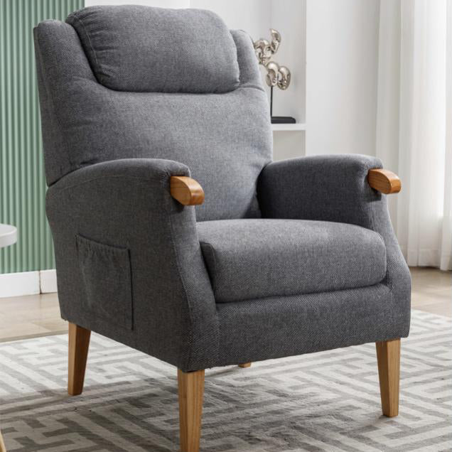 Lisbon Fireside Armchair Grey