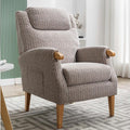 Lisbon Fireside Armchair Natural