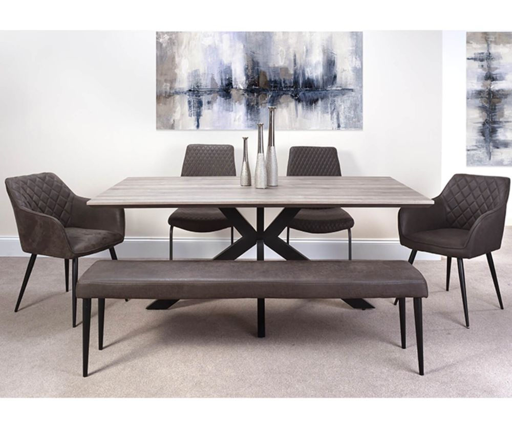 Manhattan 180cm Dining Table