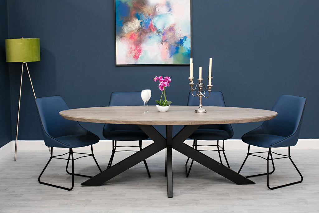 Manhattan Oval Dining Table
