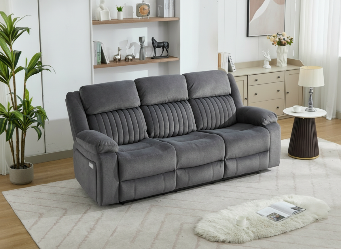 Morgan Corner Sofa - Grey
