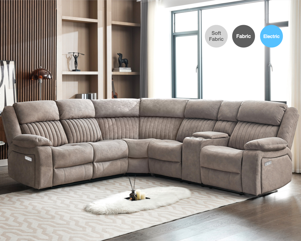 Morgan Corner Sofa - Grey