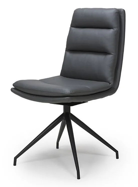 Nobo Swivel Dining Chair - Truffle Set of 2