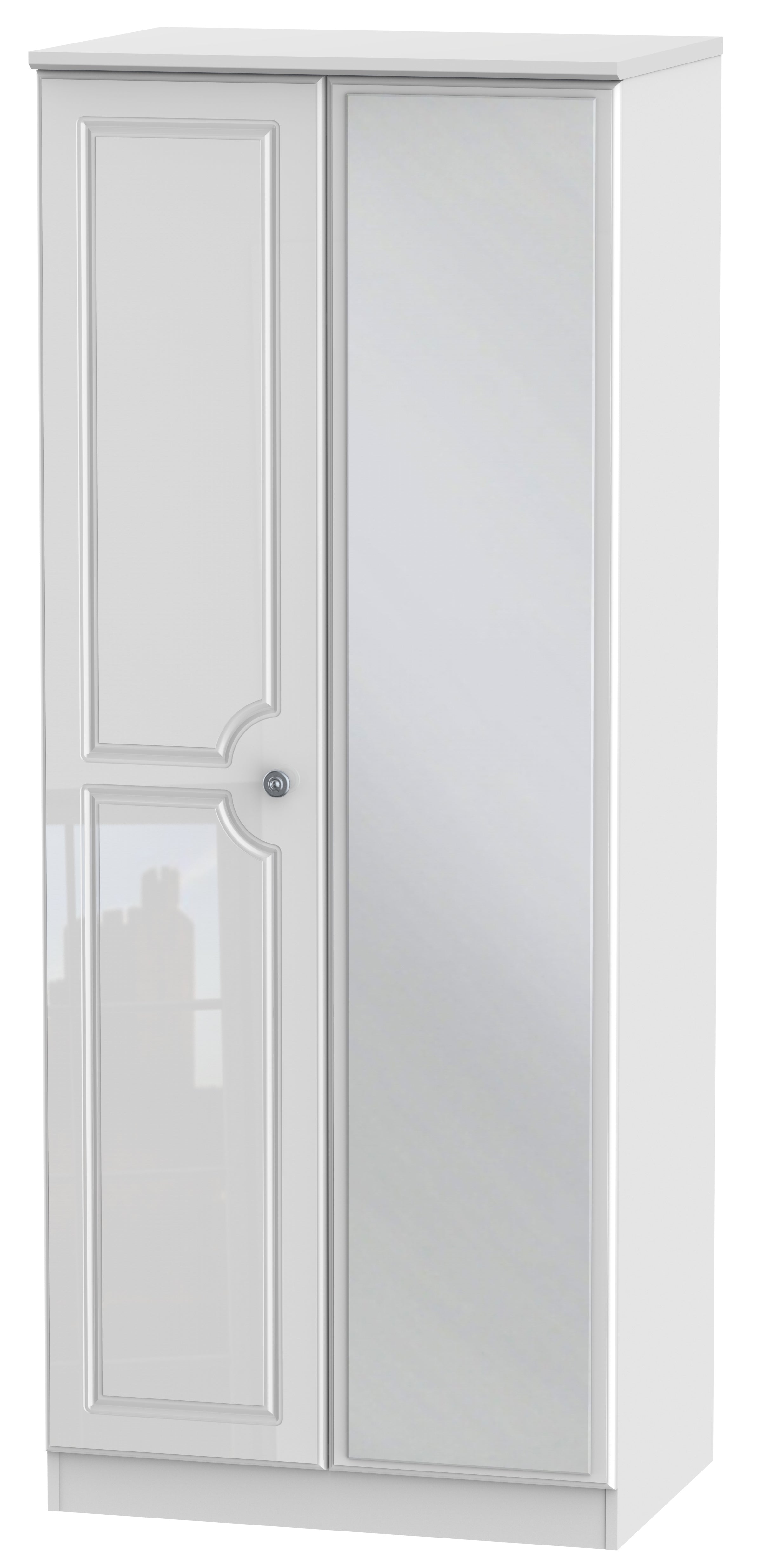 Pembroke 2 Door Mirror Wardrobe