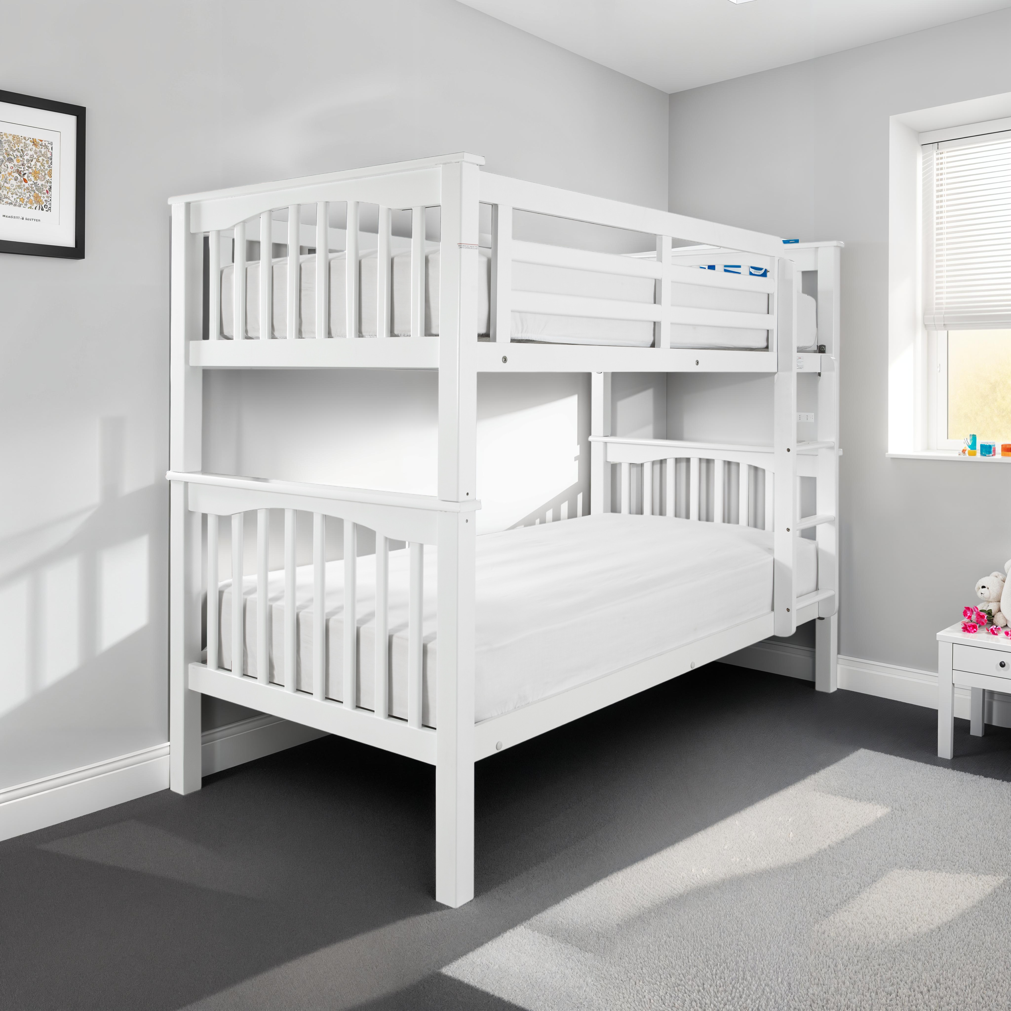Sandra Bunk Bed White