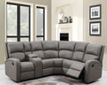 Silverton Corner Recliner Suite Taupe