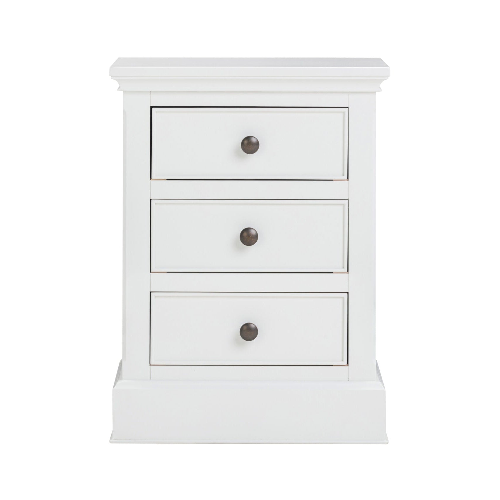 Verona 3 Drawer Bedside