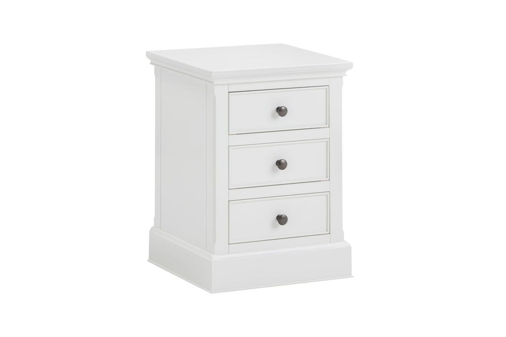 Verona 3 Drawer Bedside Cabinet