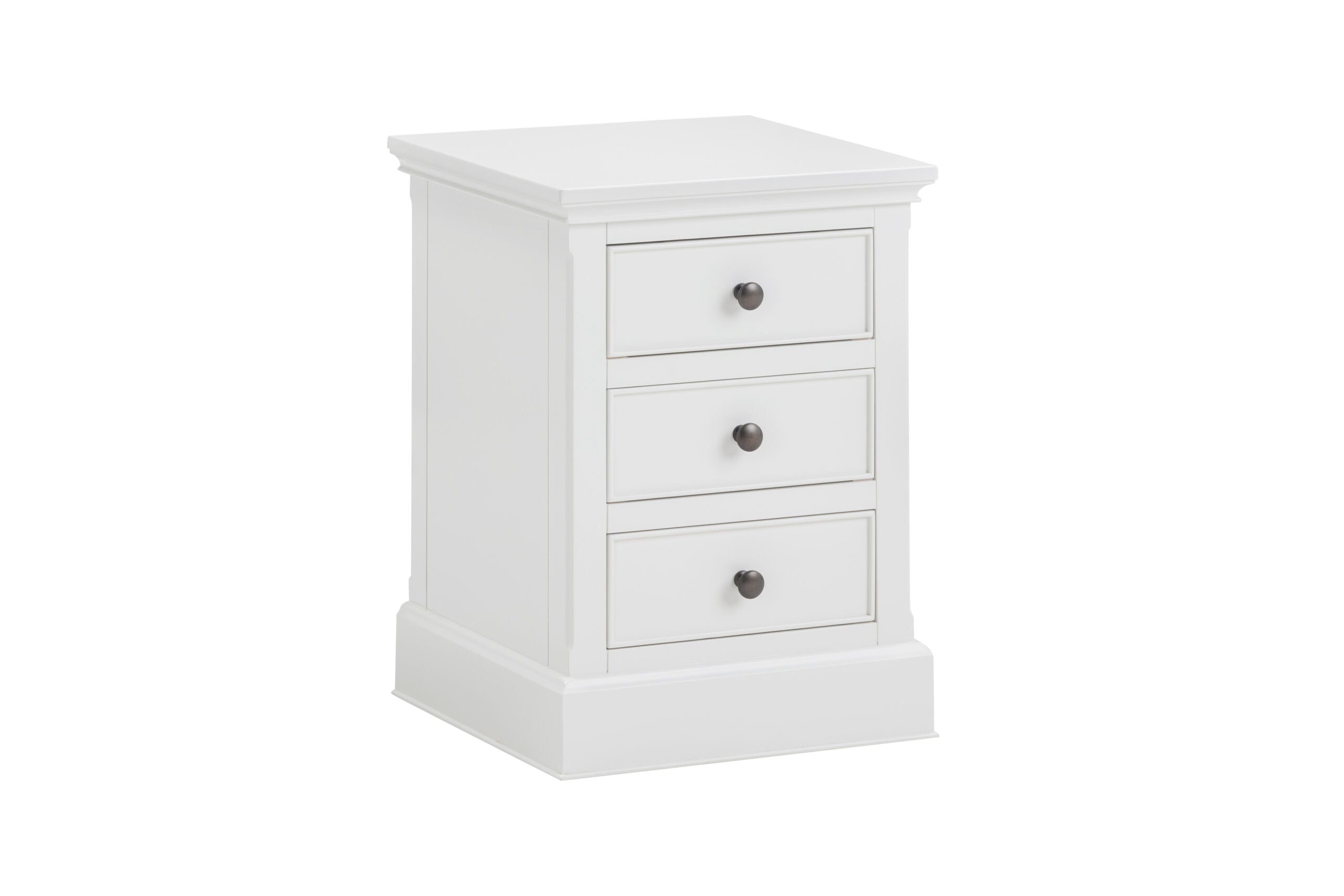 Verona 3 Drawer Bedside Cabinet