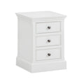 Verona 3 Drawer Bedside