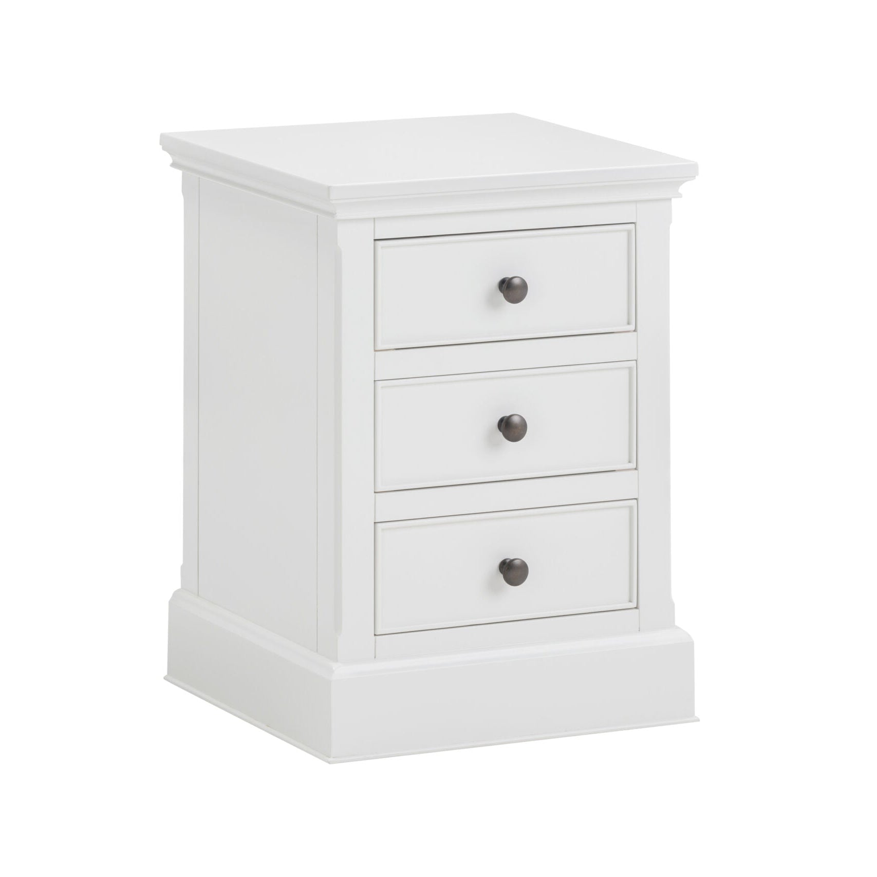 Verona 3 Drawer Bedside
