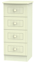 Warwick 4 Drawer Narrow Chest Of Drawers