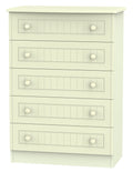 Warwick 5 Drawer Chest Of Drawers