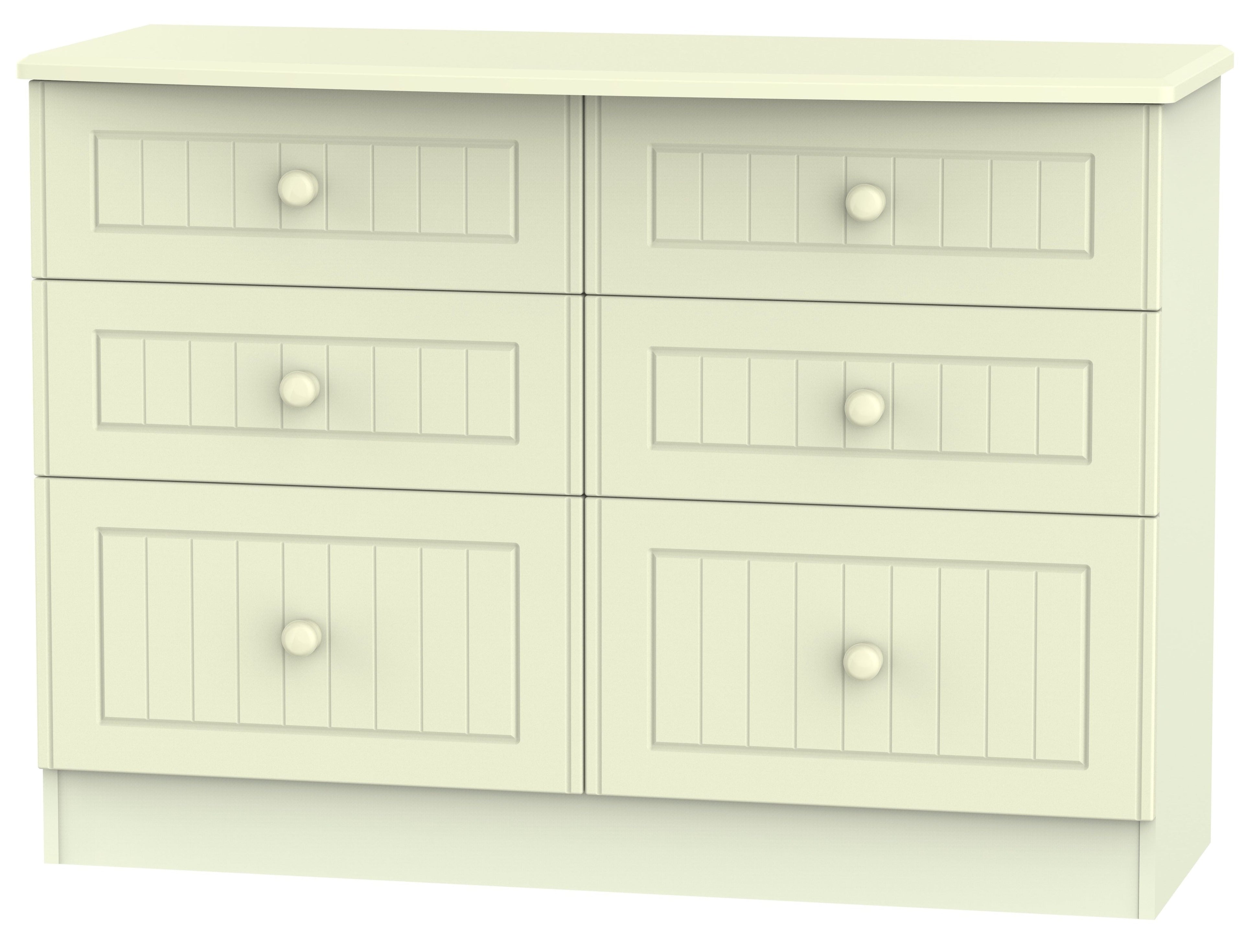 Warwick 6 Drawer Midi Chest Of Drawers