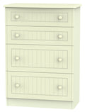 Warwick 4 Drawer Deep Chest Of Drawers