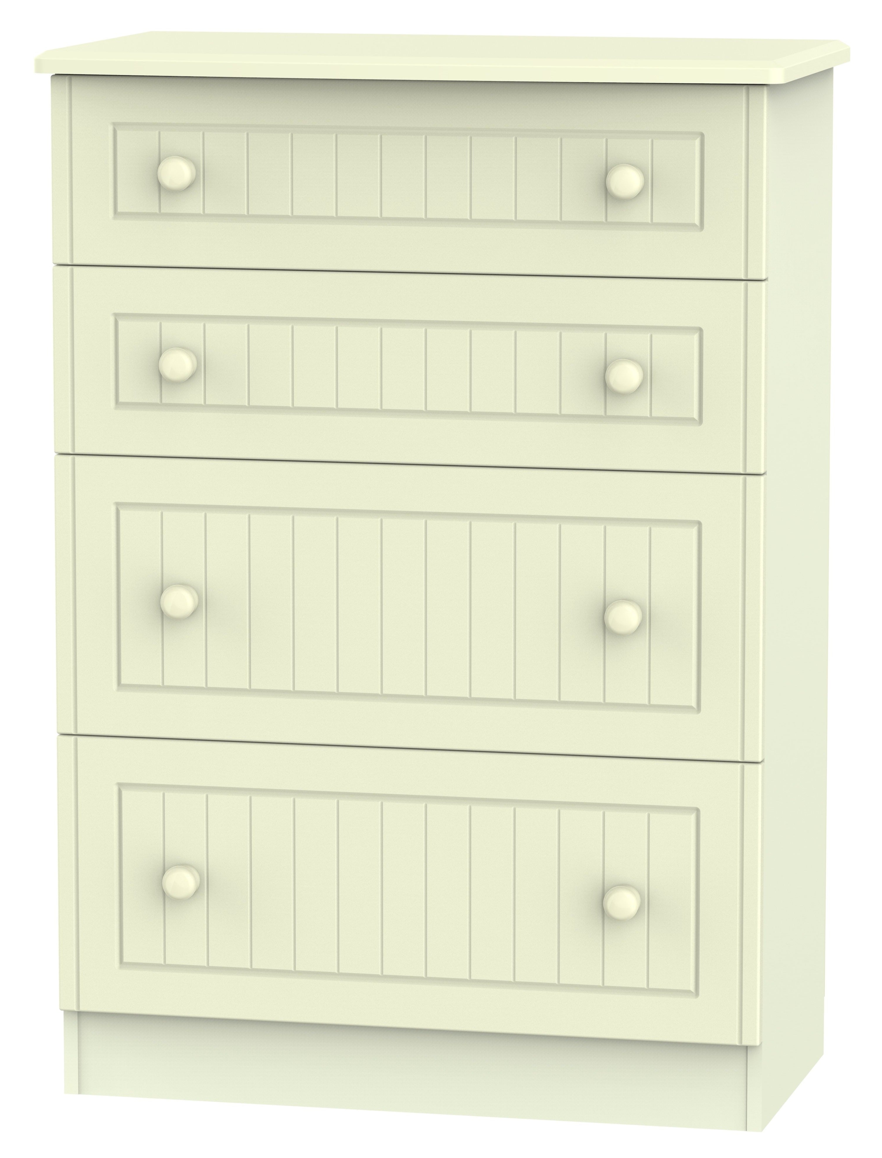 Warwick 4 Drawer Deep Chest Of Drawers