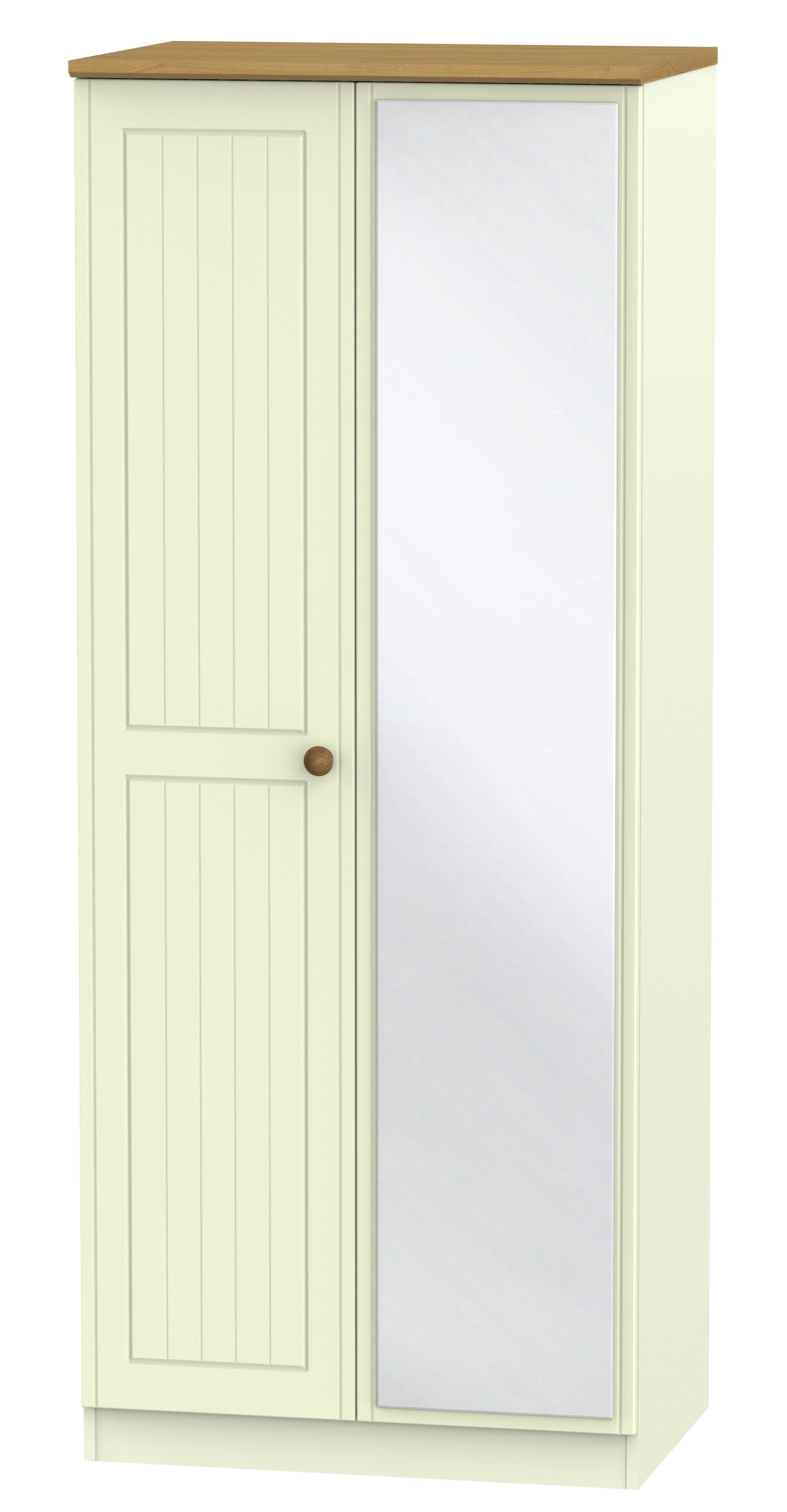 Warwick 2 Door Mirror Wardrobe