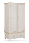 Windermere Painted Double Wardrobe With 2 Drawers
