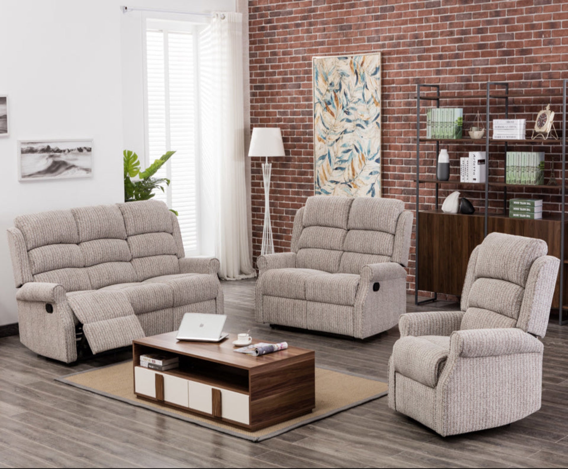 Regency Reclining Chair - Anthracite