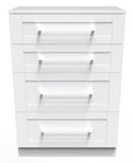 York 4 Drawer Deep Chest Of Drawers