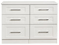 York 6 Drawer Midi Chest Of Drawers
