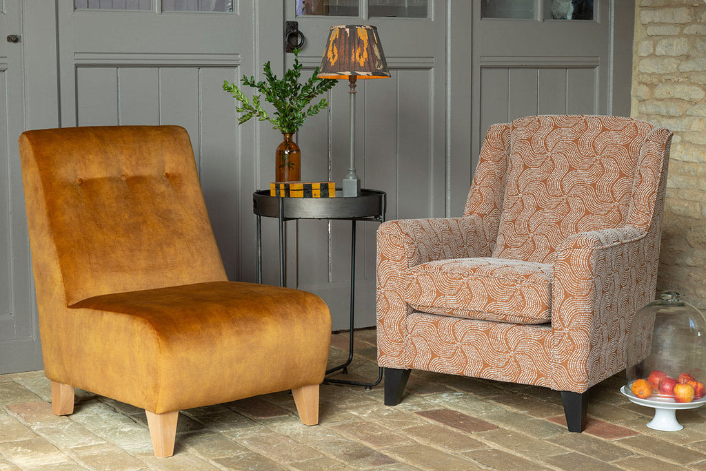 Poppy Armless Accent Chair